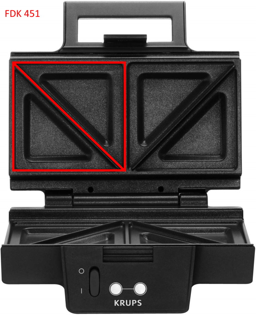 KitchenAid 5KMT221 toaster / sandwich maker Krups FDK 452 reviews